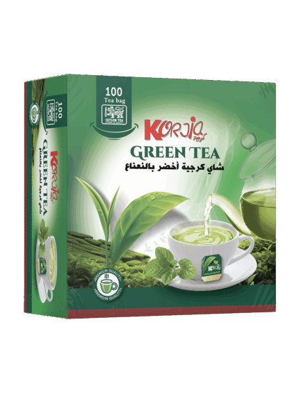 Korjia Green Tea With Natural Mint Flavor